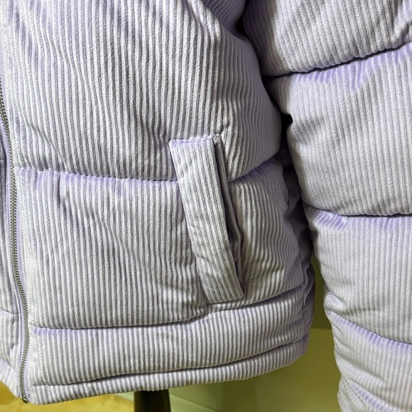 Vero Moda Lavender Puffer Corduroy Jacket - Picture 3 of 6